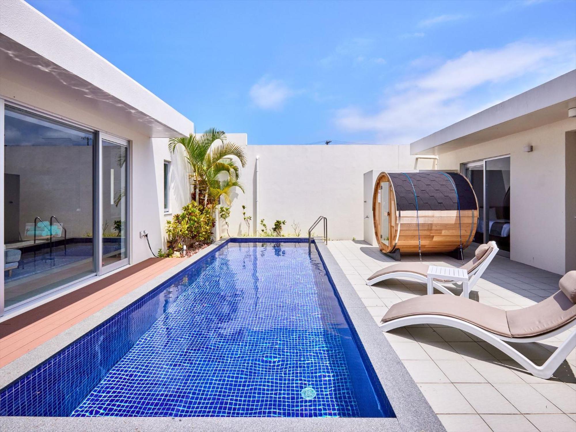 The Pool & Sauna Villa Motobu Exterior foto